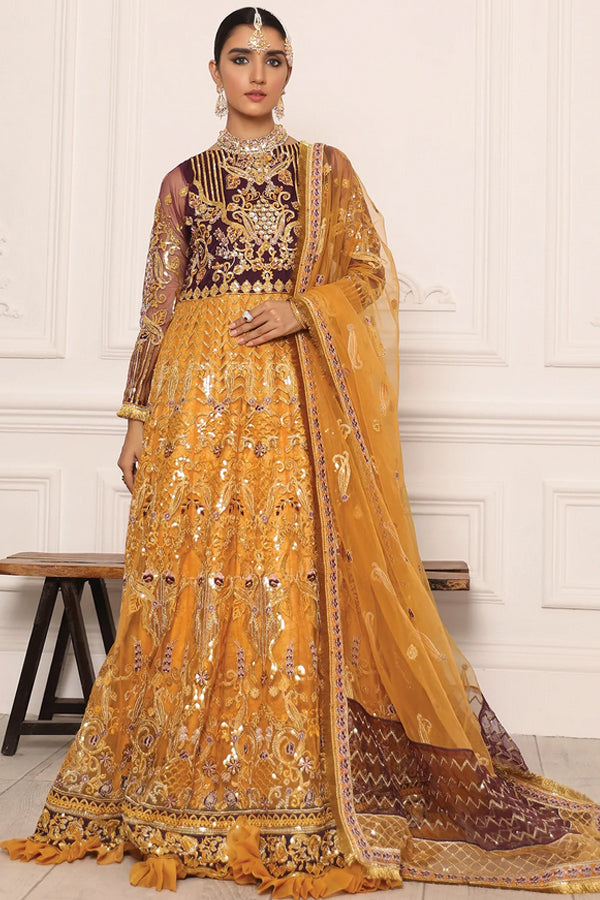 Emaan Adeel Fancy Bridal Maxi Dress  LAR 10