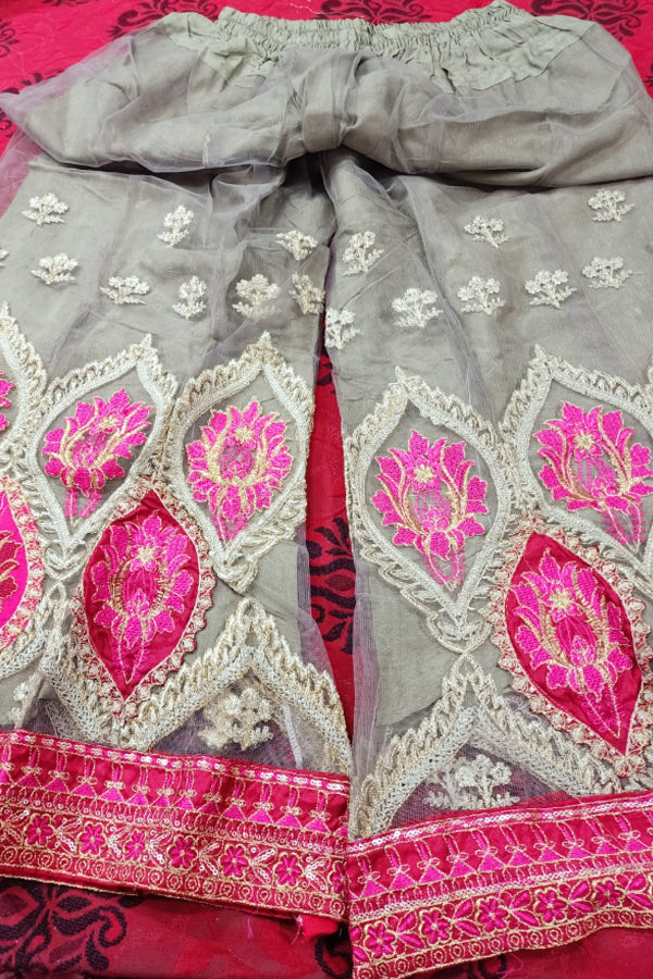 Zahra Rubab Bridal Heavy Embroided  Stiched Trouser