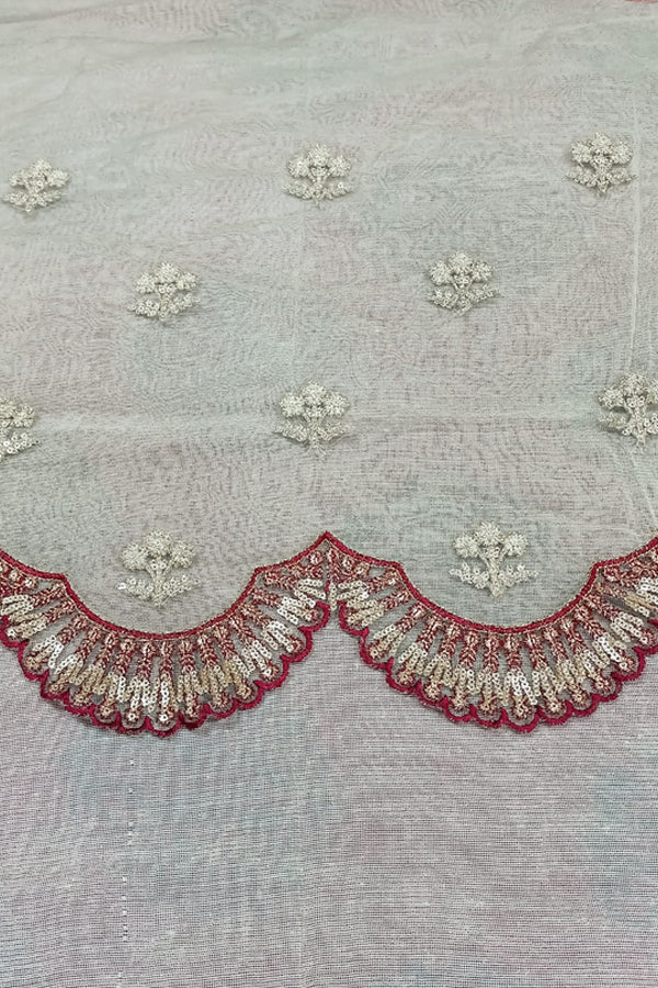 Zahra Rubab Bridal Heavy Embroided ( Duppata Palu )