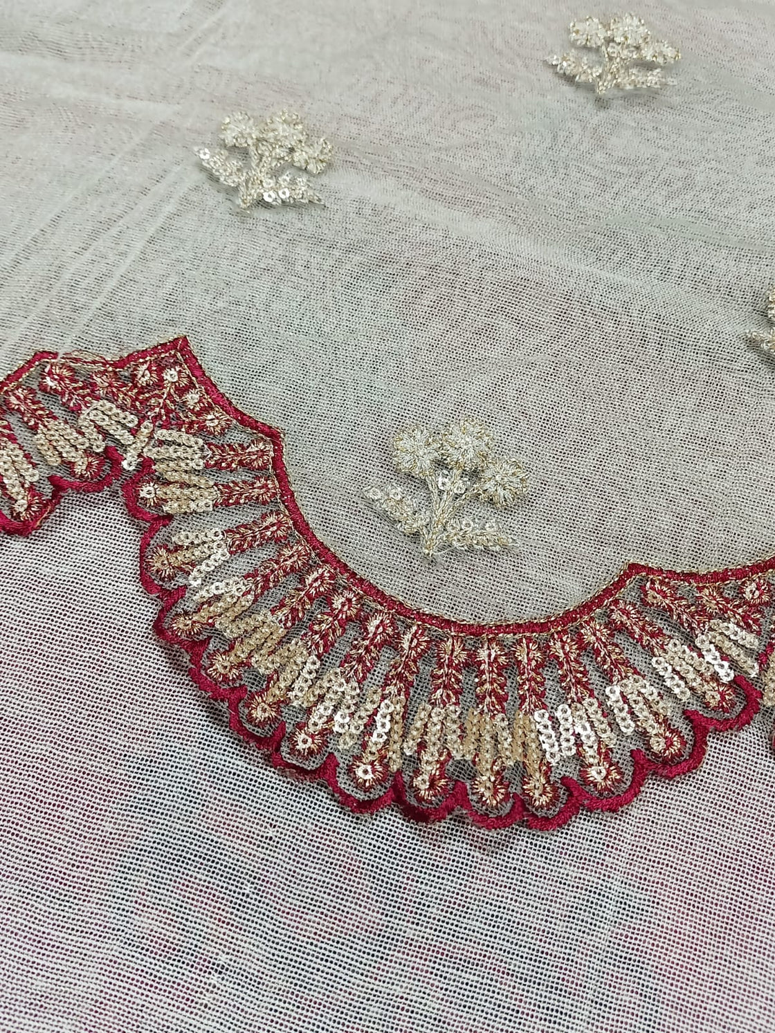 Zahra Rubab Bridal Heavy Embroided ( Duppata Palu )