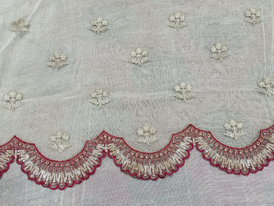 Zahra Rubab Bridal Heavy Embroided ( Duppata Palu )