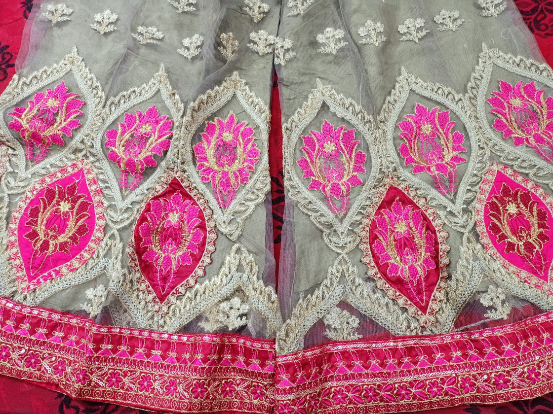 Zahra Rubab Bridal Heavy Embroided  Stiched Trouser